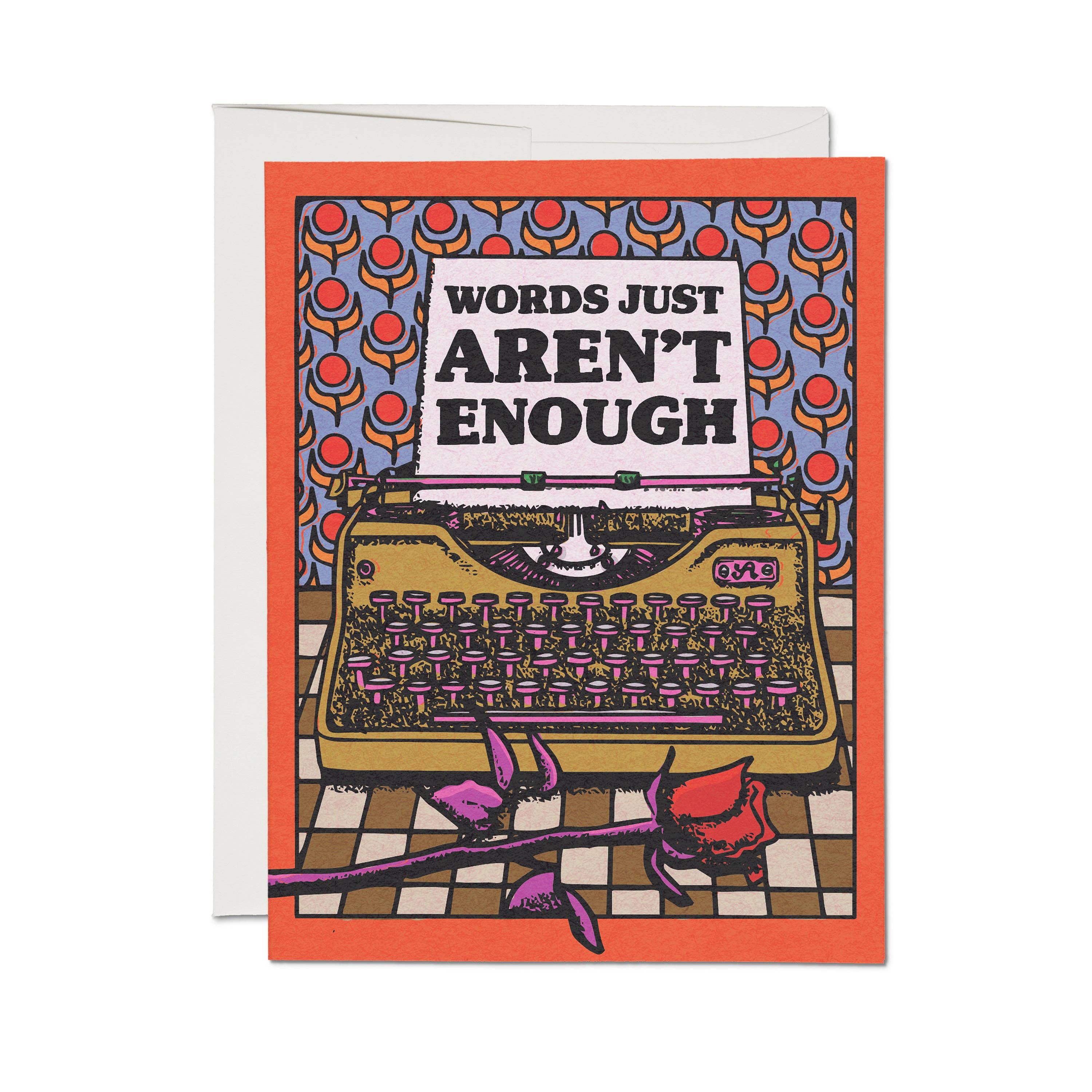 Words Aren't Enough | Greeting card