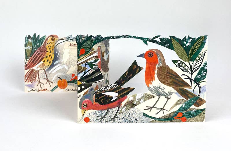 Winter Feast Collage Card - Mark Hearld