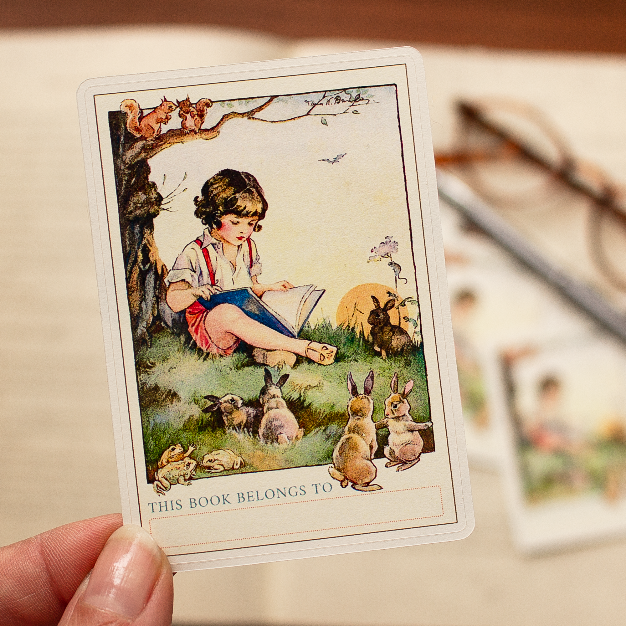 Children's Bookplate Stickers - Book Labels for Kids