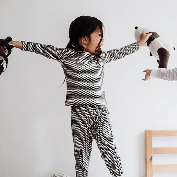 Organic Cotton Knit 2PC Pajama Sets | 6-12m
