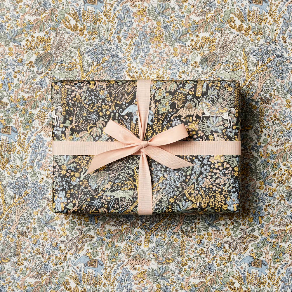 Fall Wrapping Paper + Gift Bags
