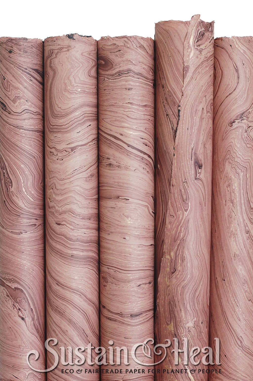 Dusty Pink Marble Sheet #147