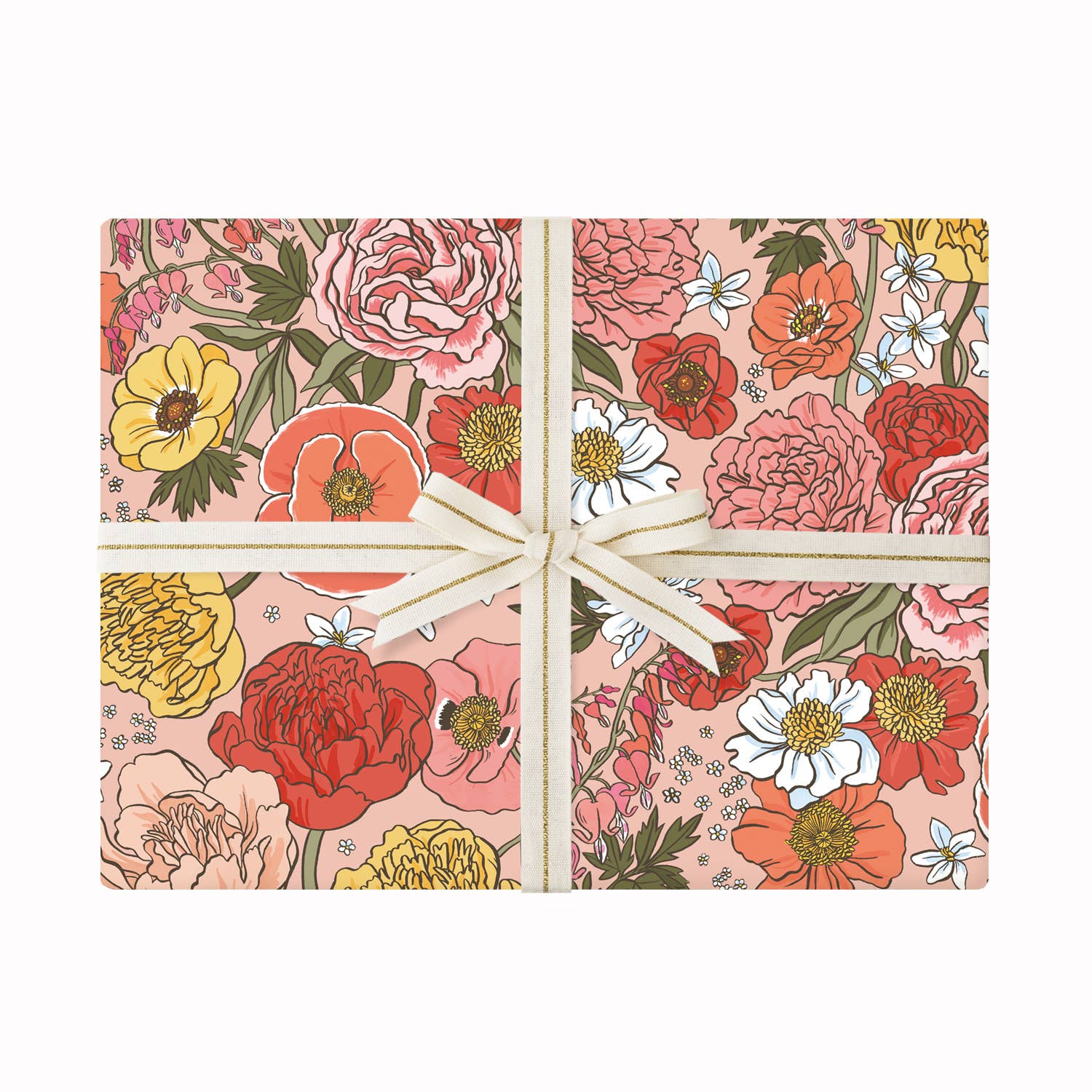 Garden Flora | Double Sided Wrapping Paper