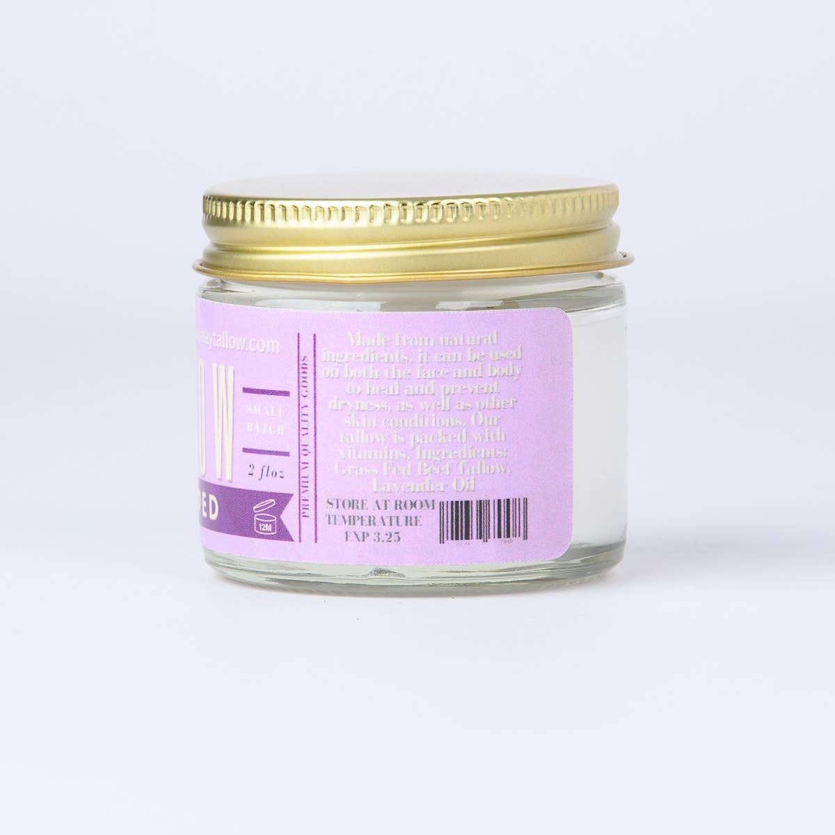 2oz Lavender Whipped Tallow