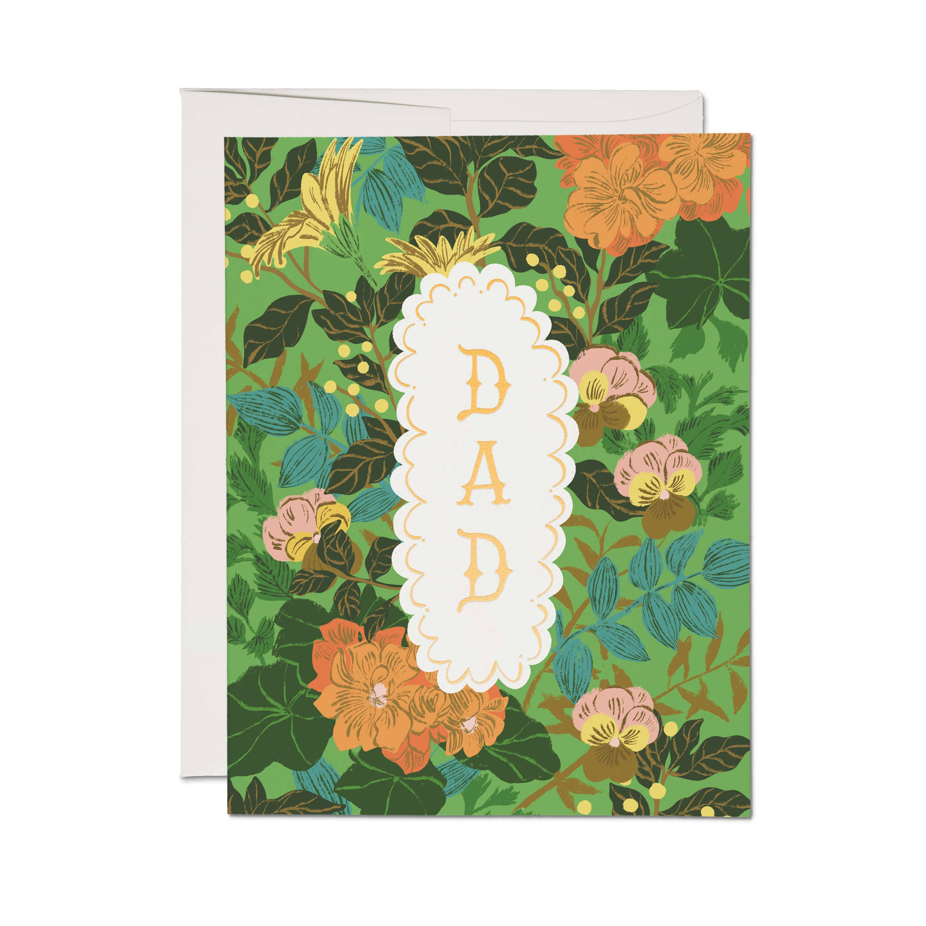 Verdant Tribute | greeting card