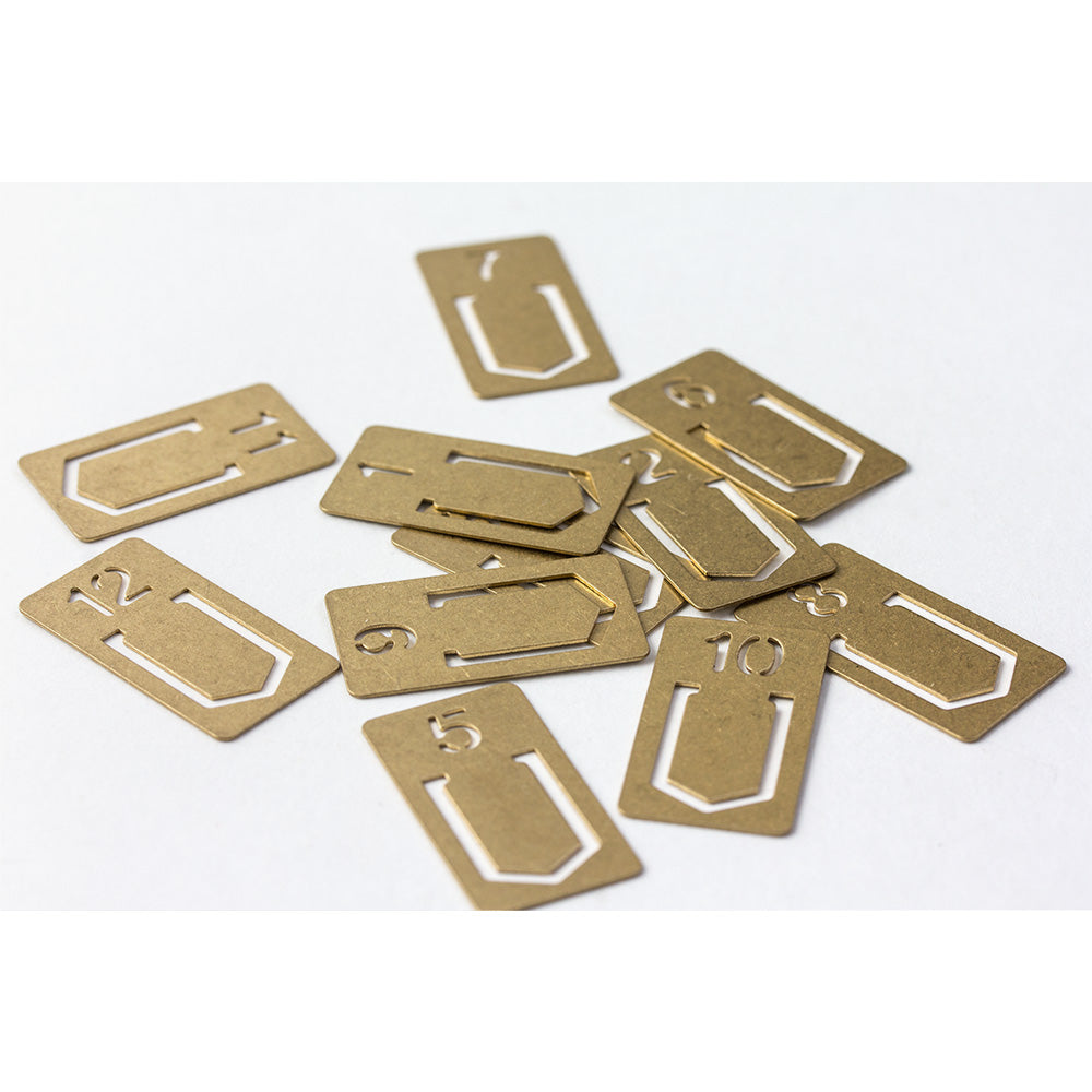 Traveler's Co. Number Clips