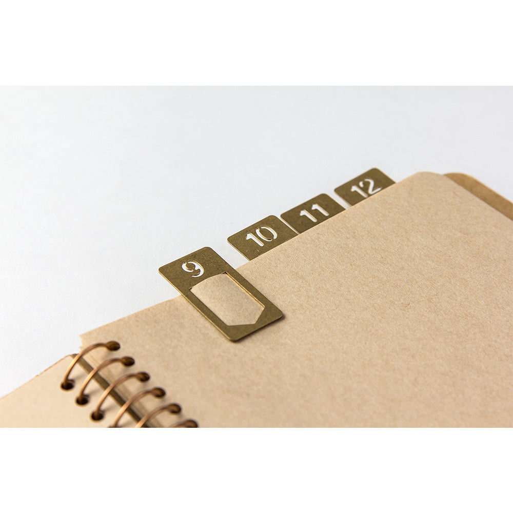 Traveler's Co. Number Clips