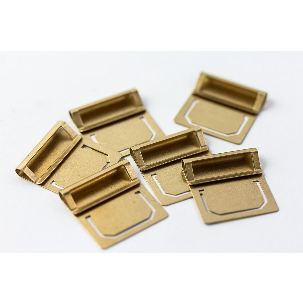 Traveler's Co. Brass Index Clips