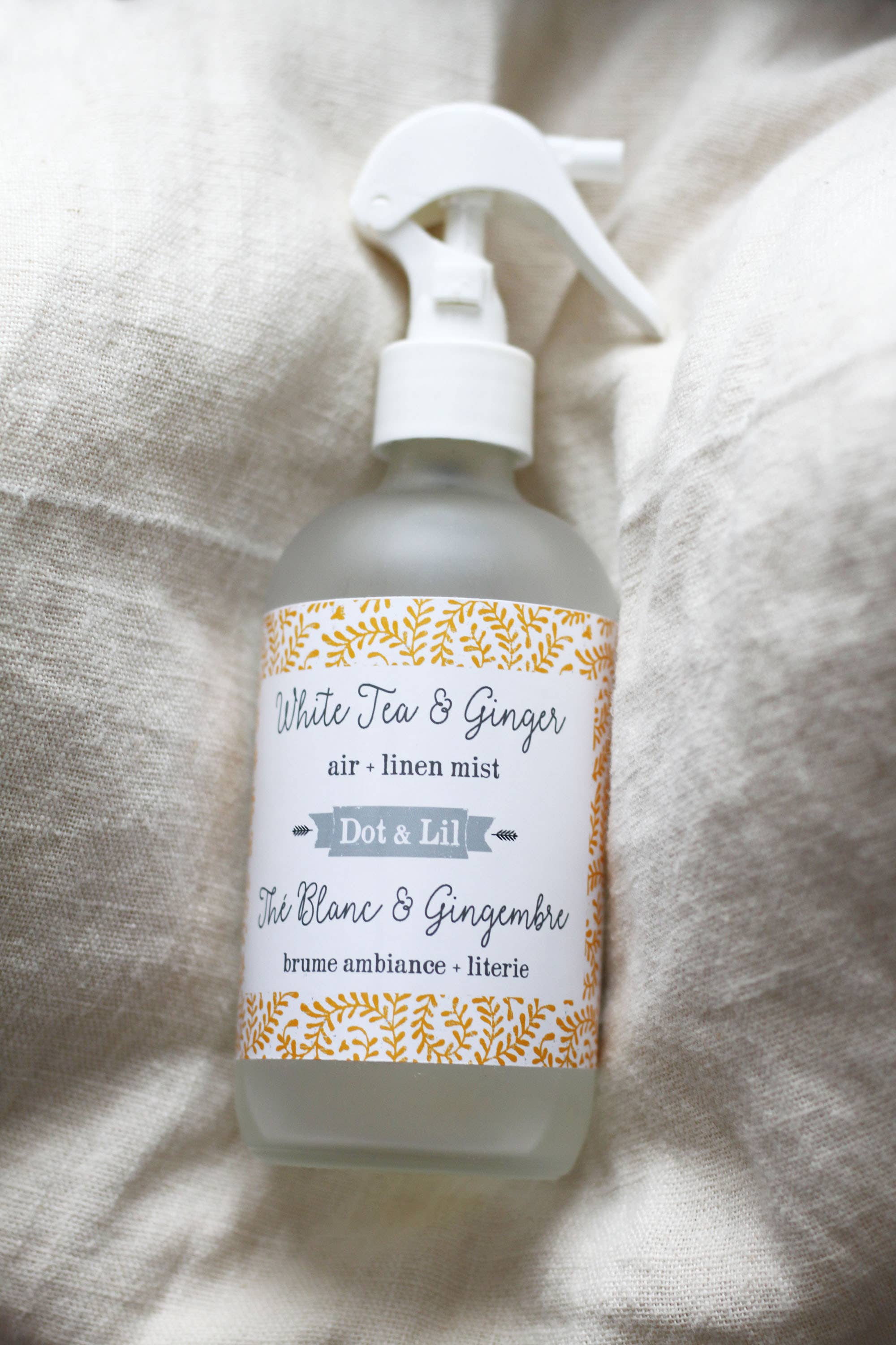 White Tea & Ginger linen + air mist