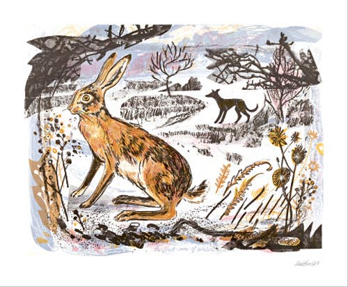 First Snow of Winter Card - Mark Hearld