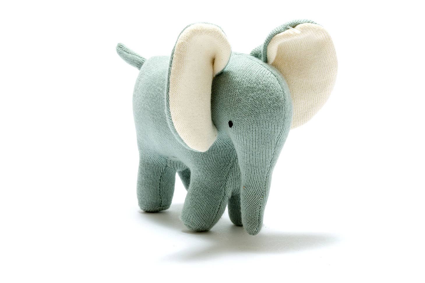 Small Ellis the Elephant Plush Toy | Teal