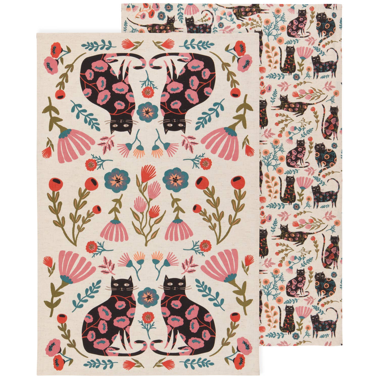 Catbloom Dishtowels | Set of 2