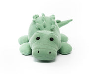 Large Organic Cotton Crocodile Plush Toy | Green