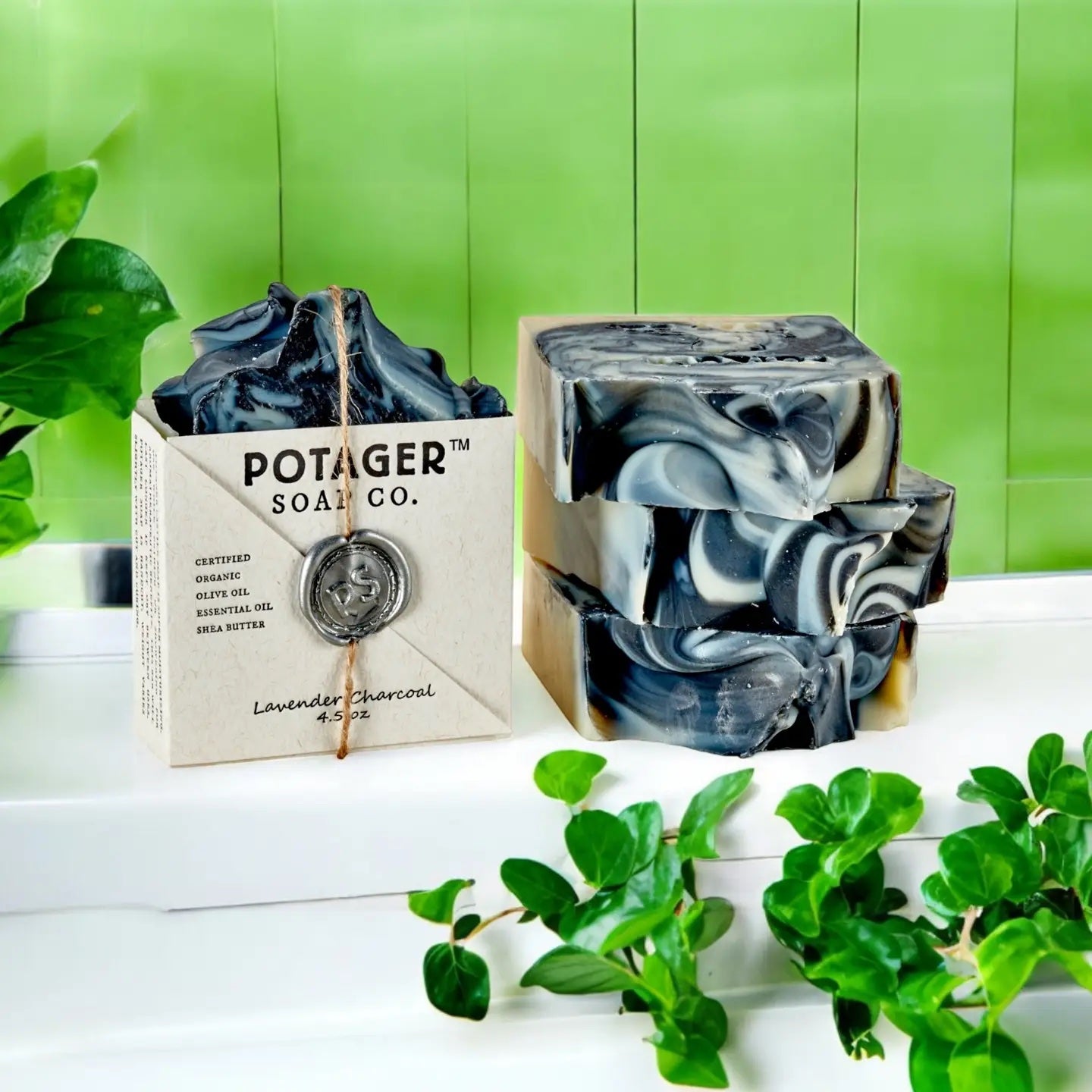 Lavender Charcoal Soap