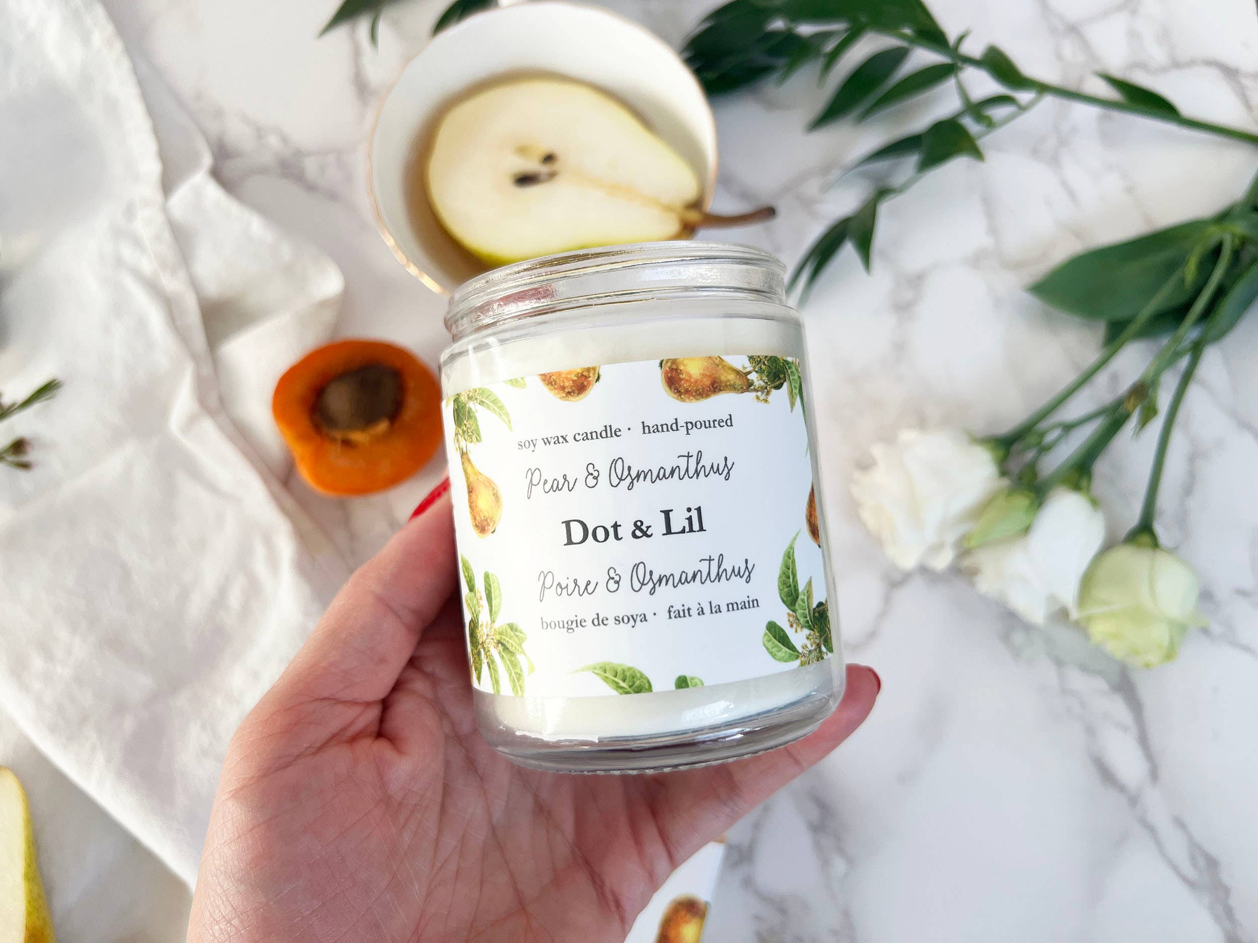 Pear & Osmanthus candle