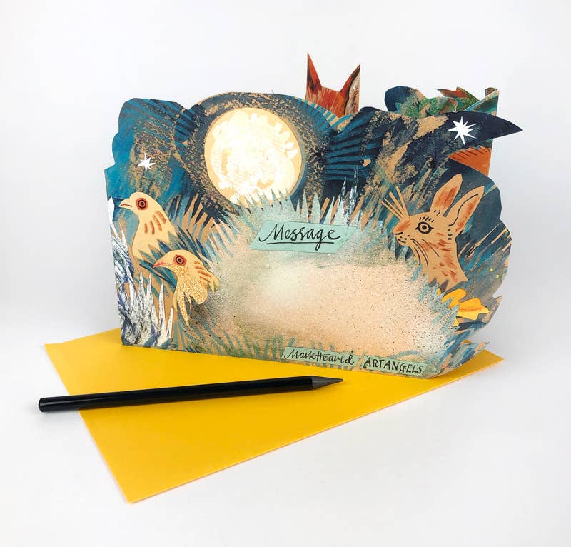 Fox Collage Card