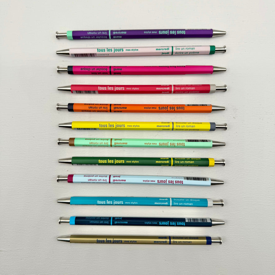 Marks Ballpoint Pens | Multiple Colors | Extra Fine .5mm