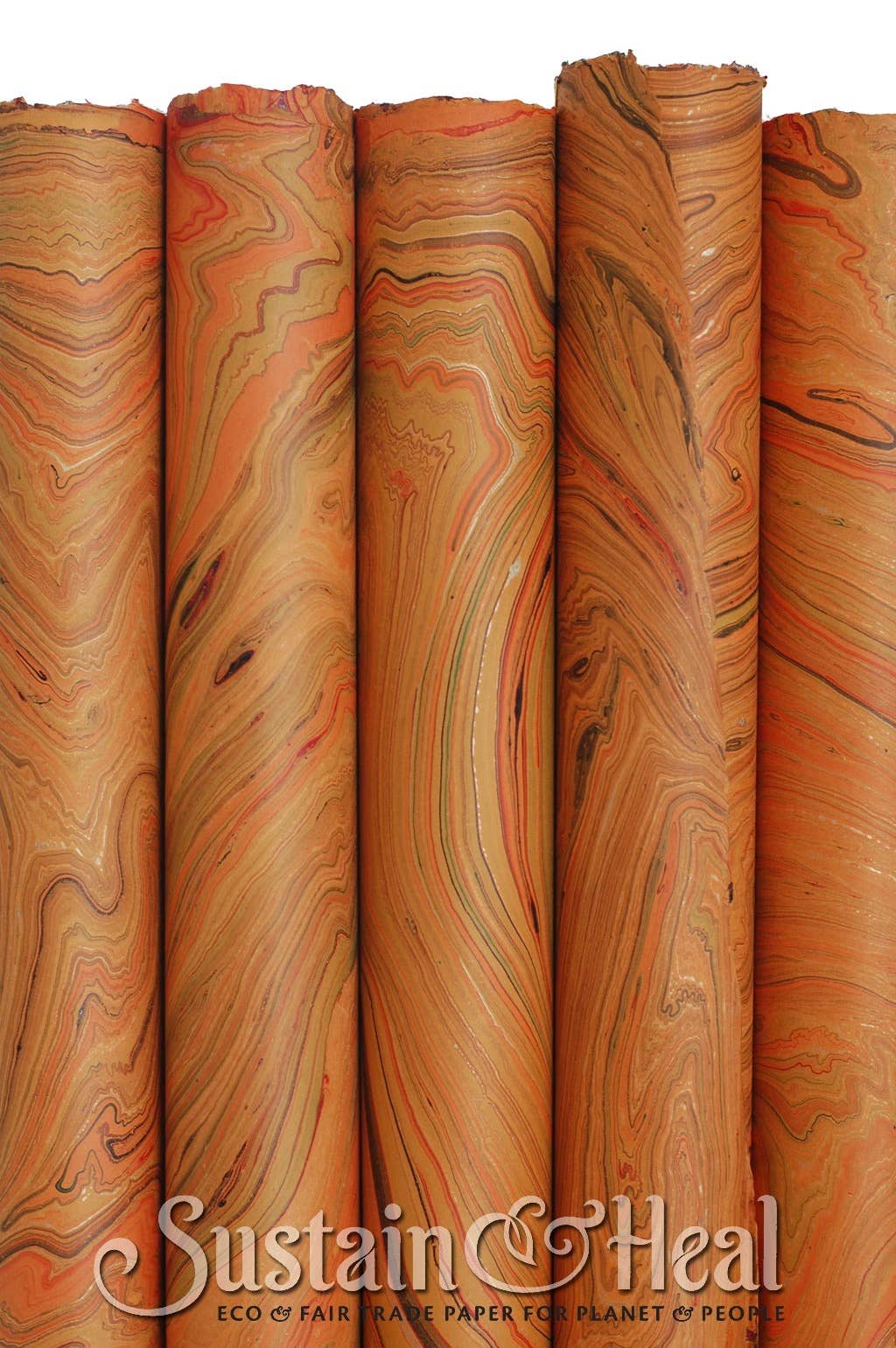 Light Orange Marble Sheet #140