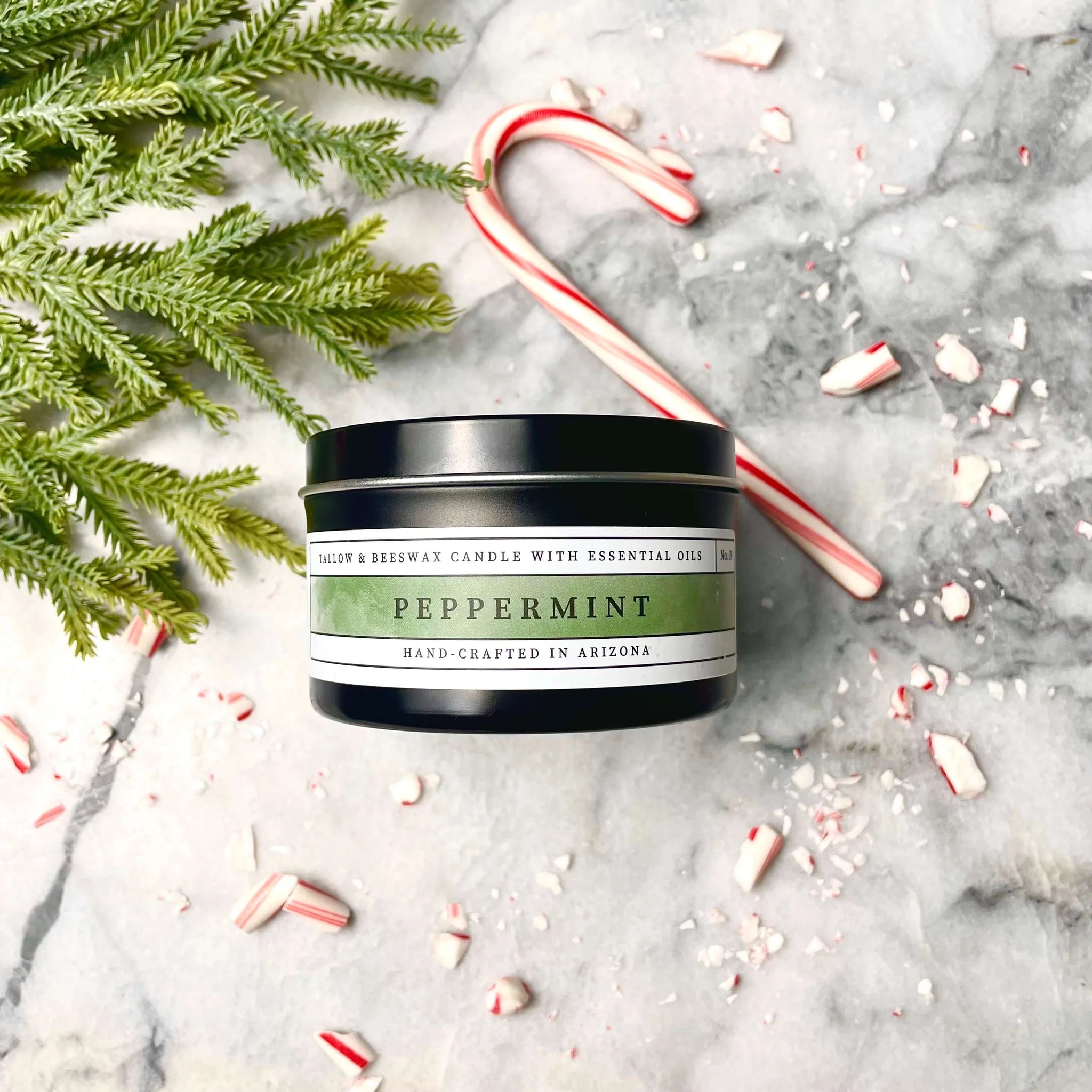 Candle - Peppermint 8oz