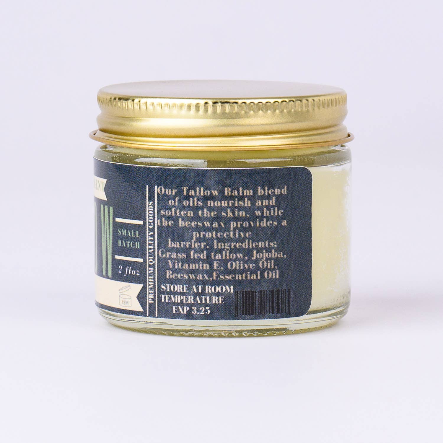 2oz Eucalyptus Spearmint Tallow Balm