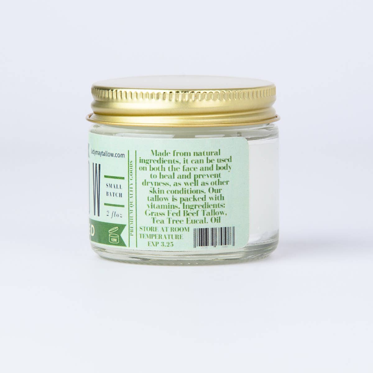 2oz Eucalyptus Tea Tree Whipped Tallow