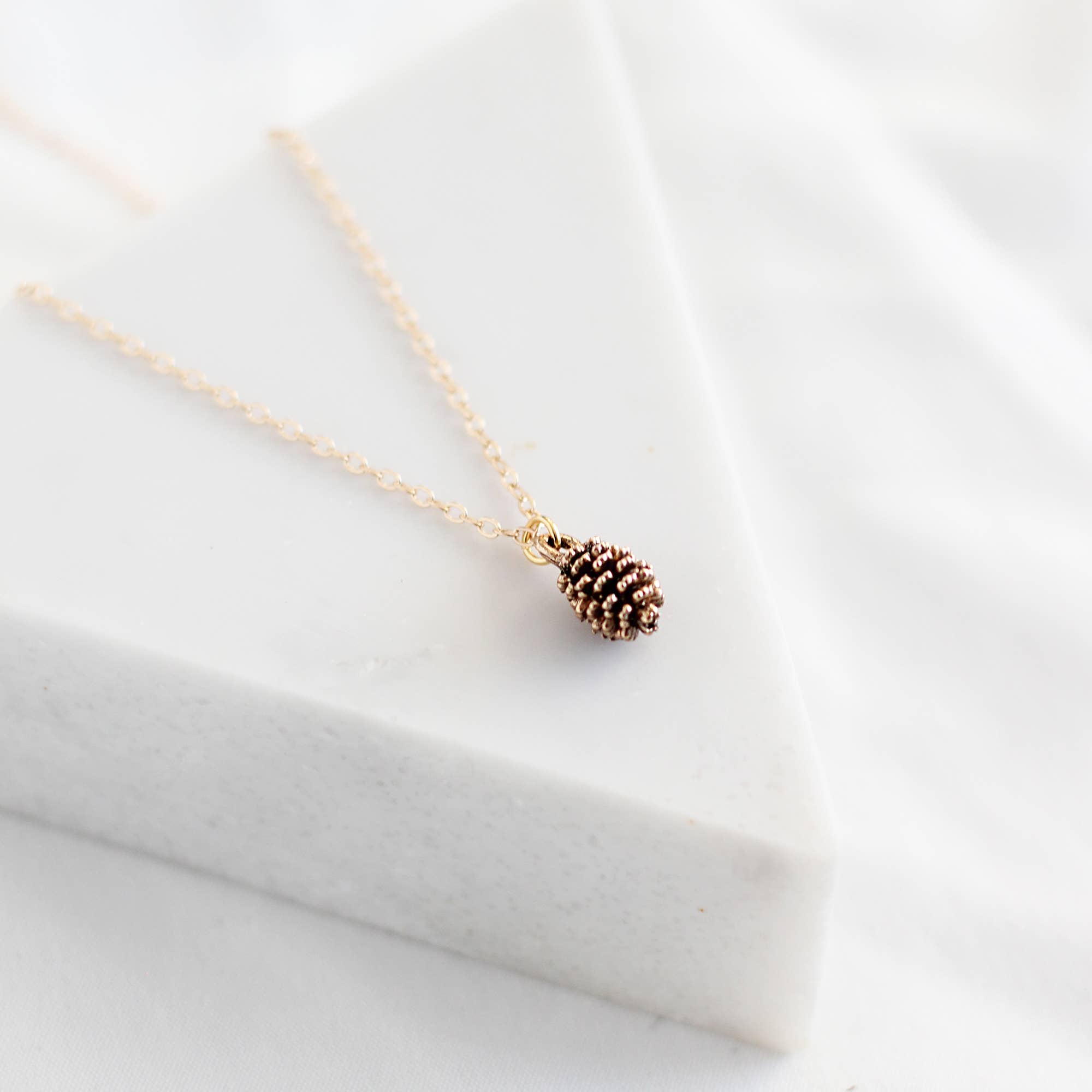 Pine Cone Necklace (Small)