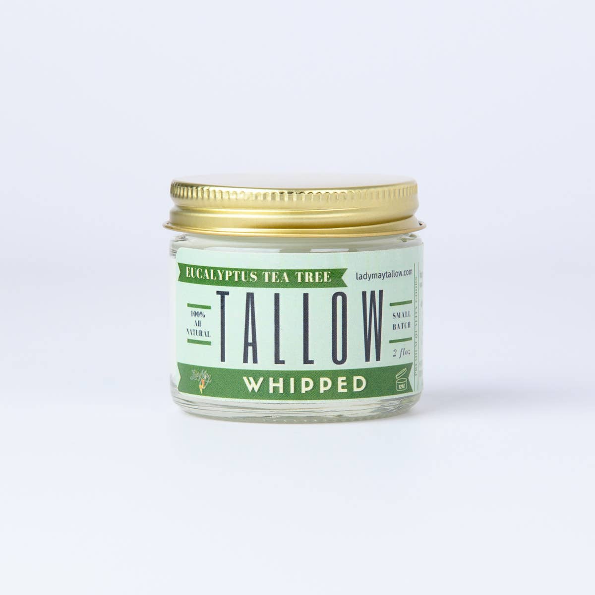 2oz Eucalyptus Tea Tree Whipped Tallow