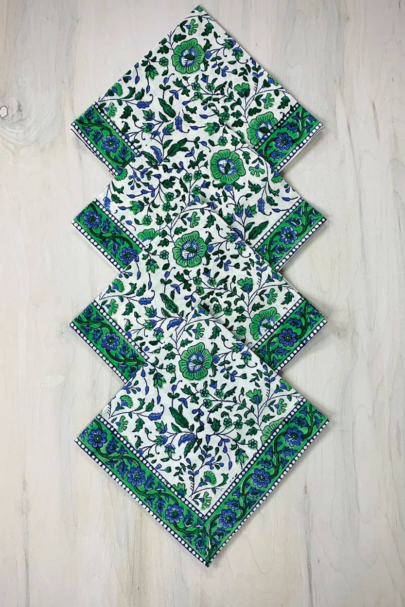 Jaipur Floral Napkin | Set of 4