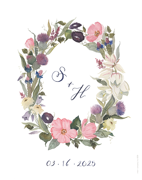 Customizable Floral Wreath | Mountain Florals
