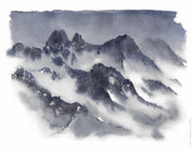 Art Print - Fog Over the Organs No. 0260