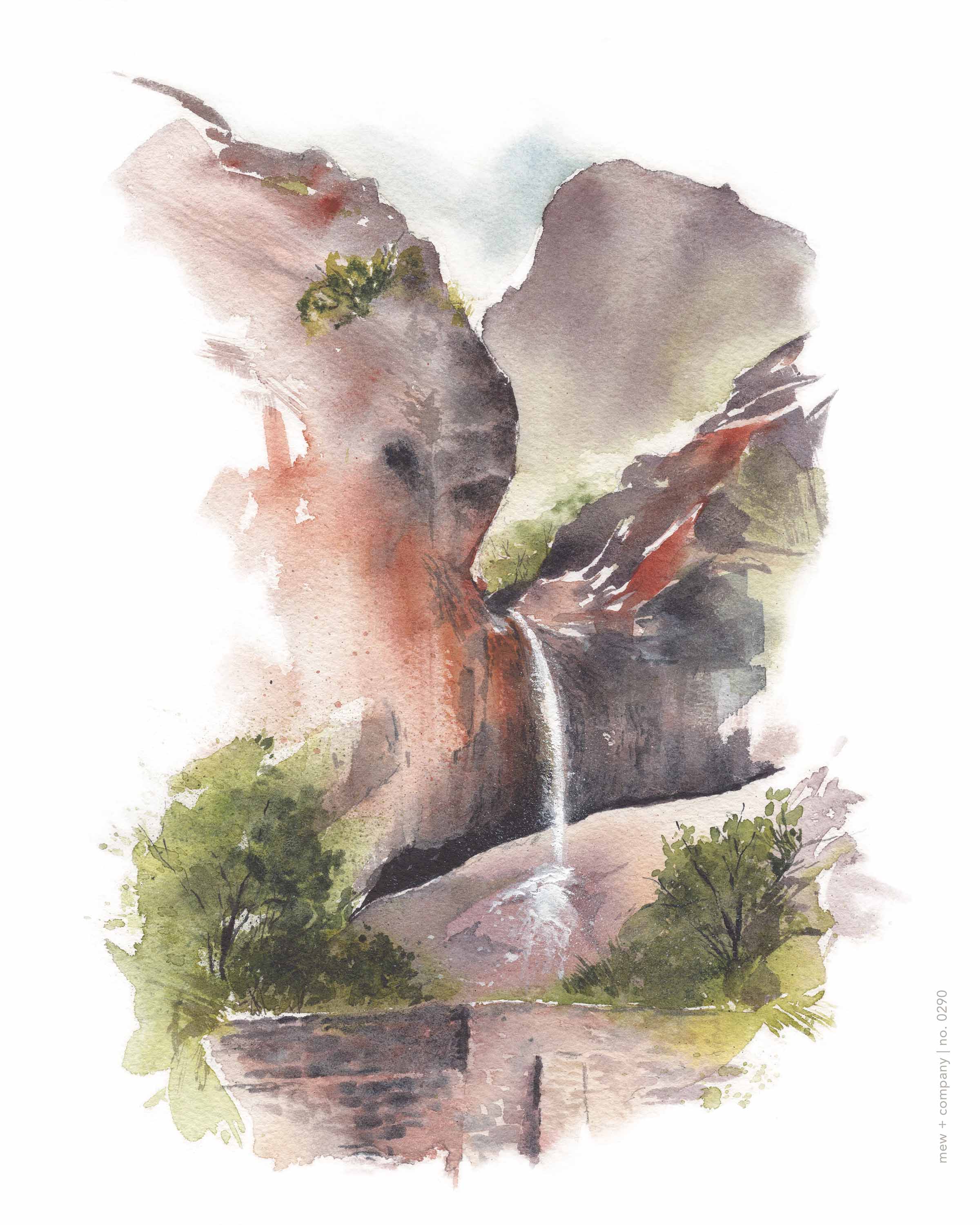 Art Print - Dripping Springs No. 0291