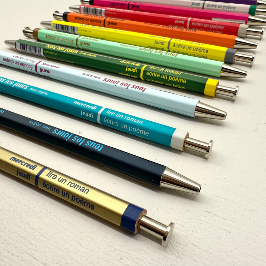 Marks Ballpoint Pens | Multiple Colors | Extra Fine .5mm