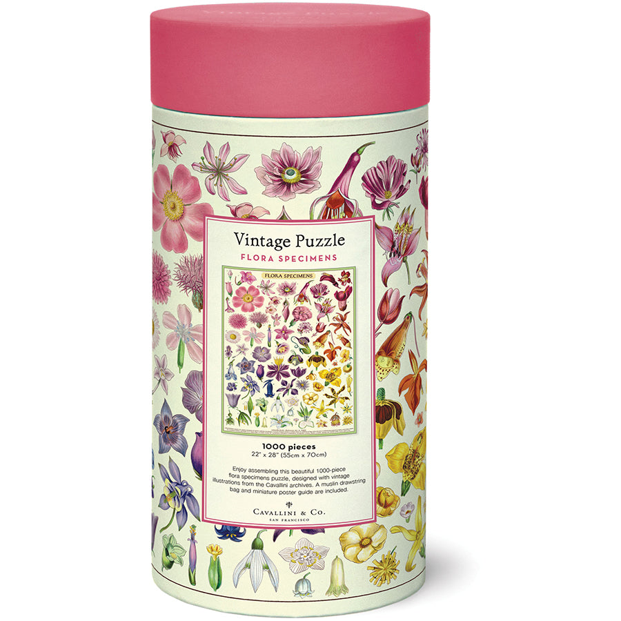 Flora Specimen 1,000 Piece Puzzle