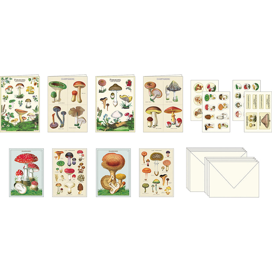Mushrooms | Stationery Set