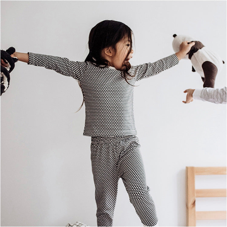 Organic Cotton Knit 2PC Pajama Sets | 6-12m