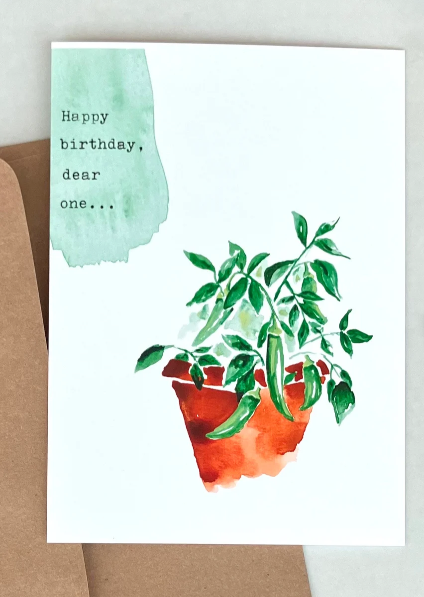 Happy Birthday Dear One Greeting Card