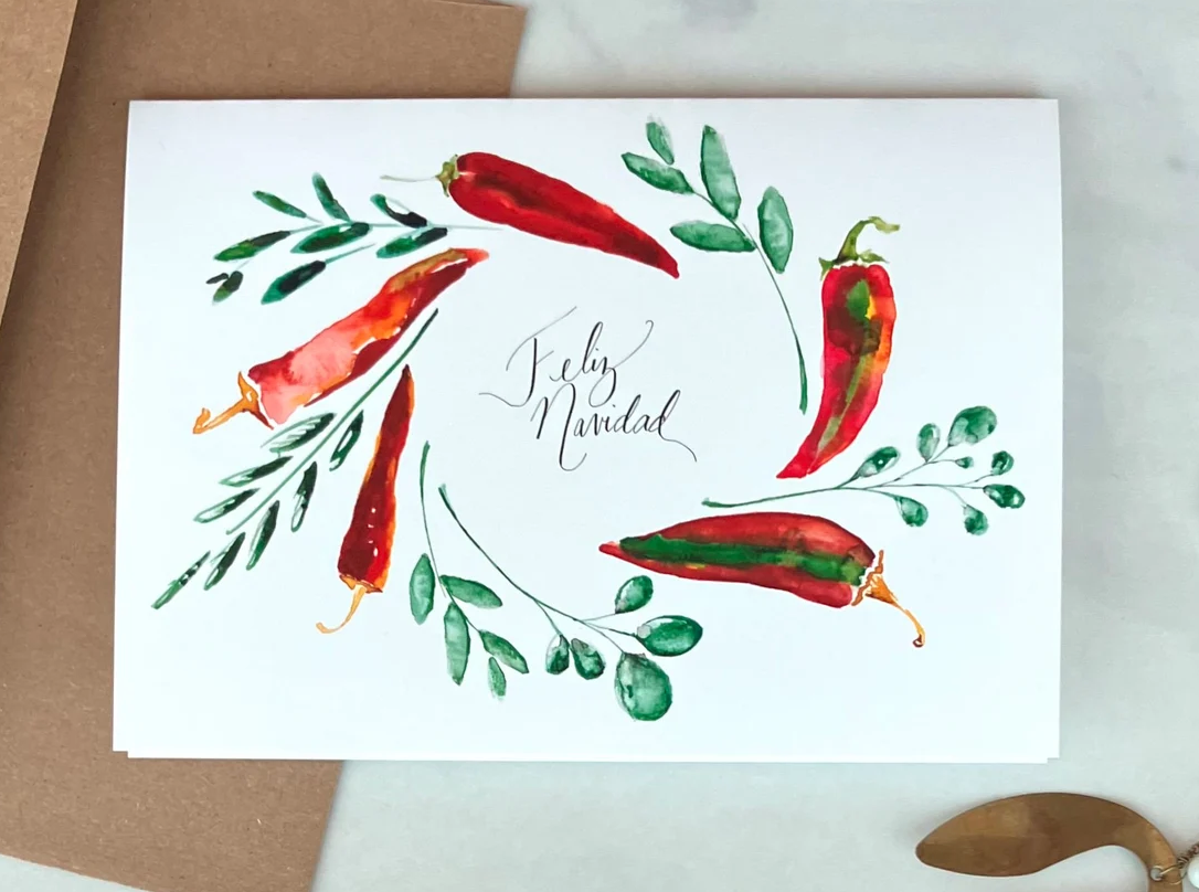 Feliz Navidad Christmas Card