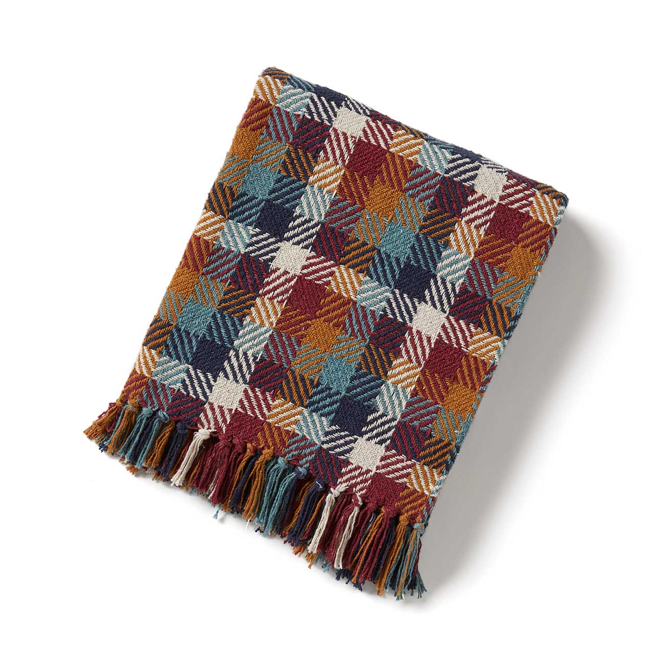 Aaram Plaid Rethread Throw