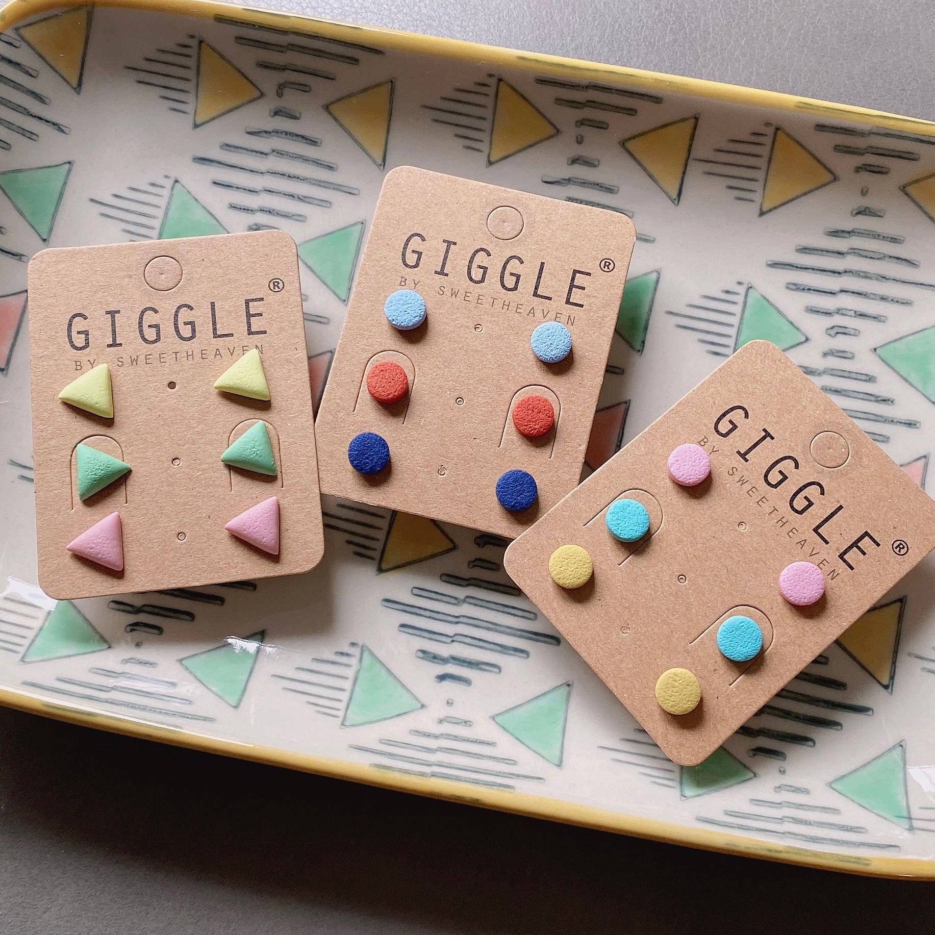 Polymer Clay Stud earrings