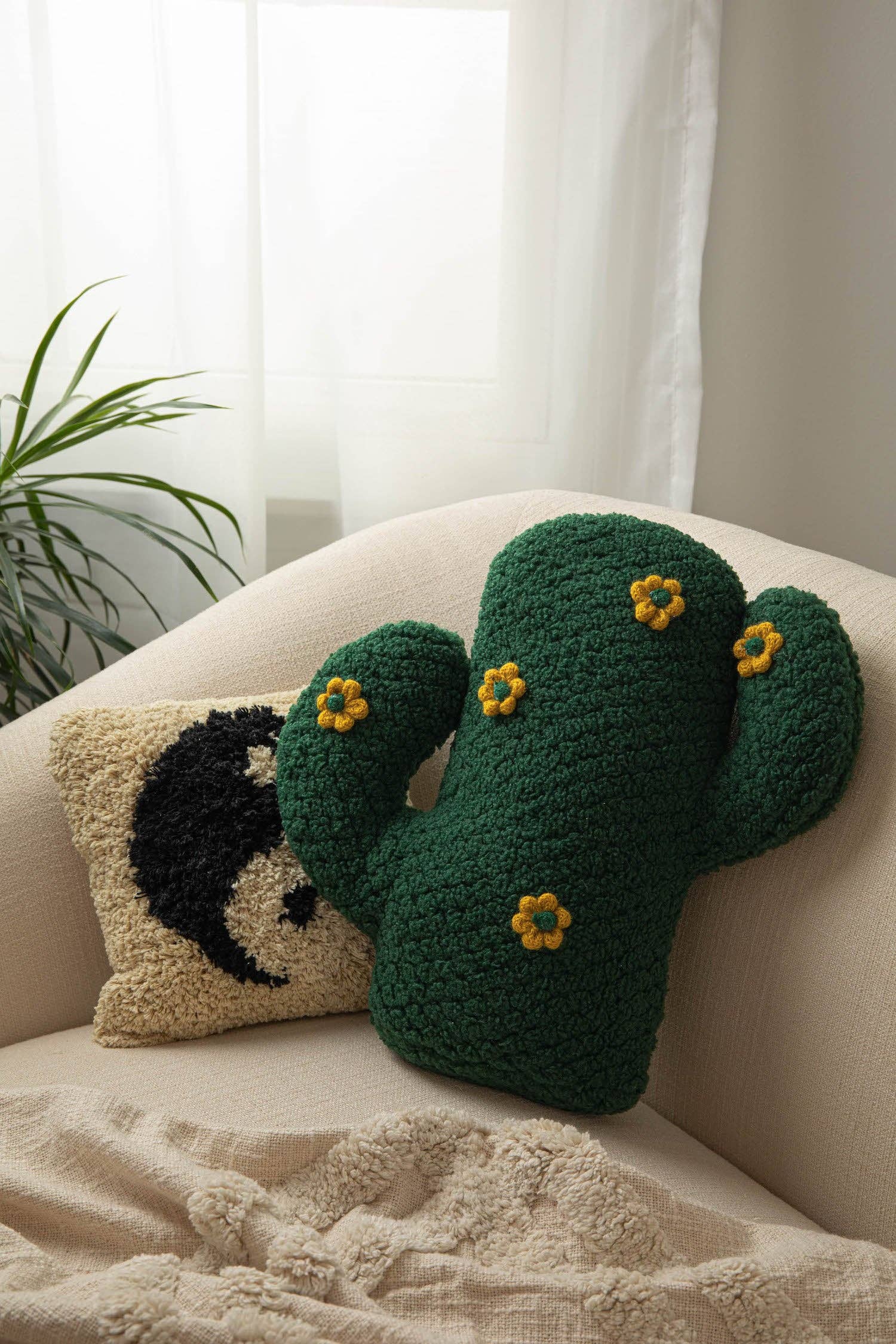 Cactus Throw Pillow