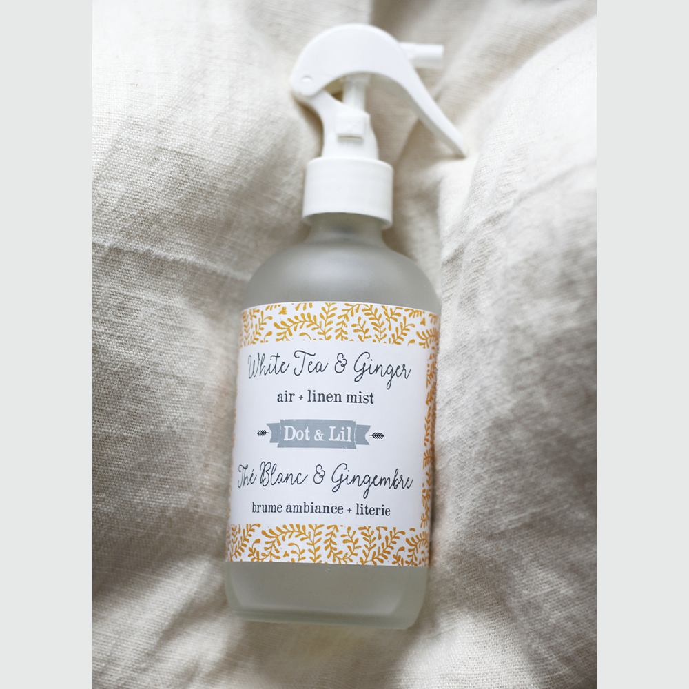 White Tea & Ginger linen + air mist