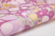 Hand Marbled Wrapping Paper Sheets | Stone Orchid