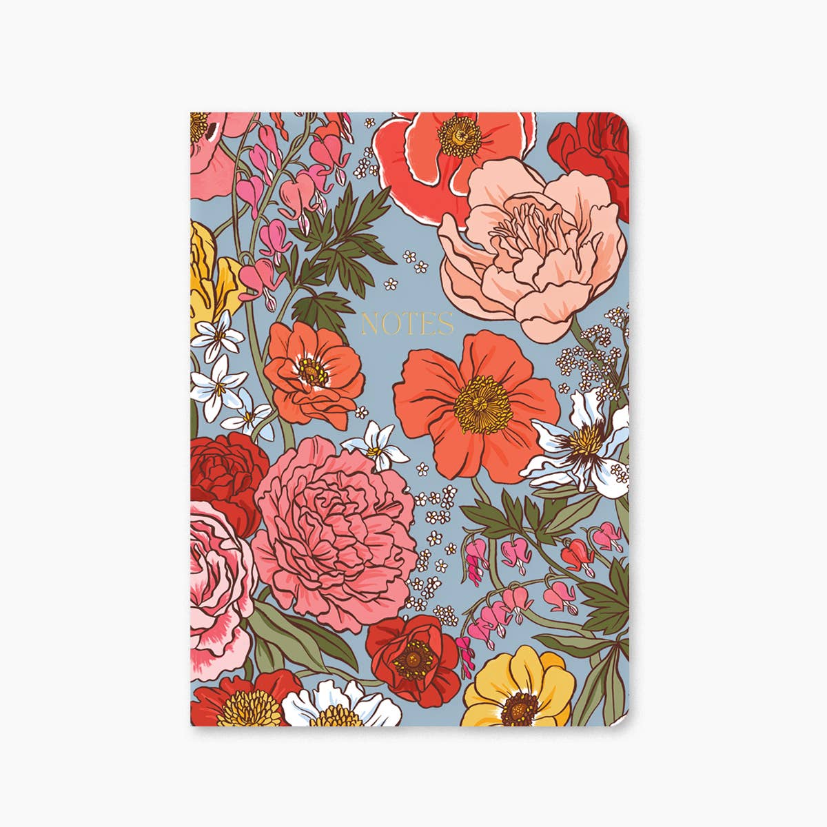 Garden Flora | Soft-Cover Notebook | Grid