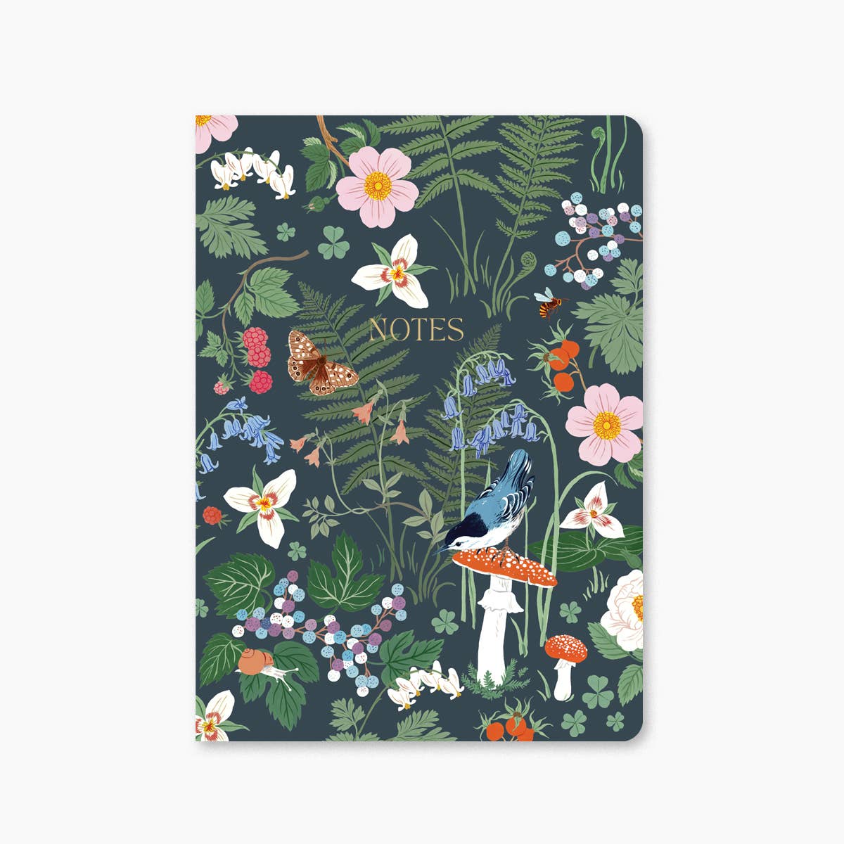Woodland | Soft-Cover Notebook | Grid
