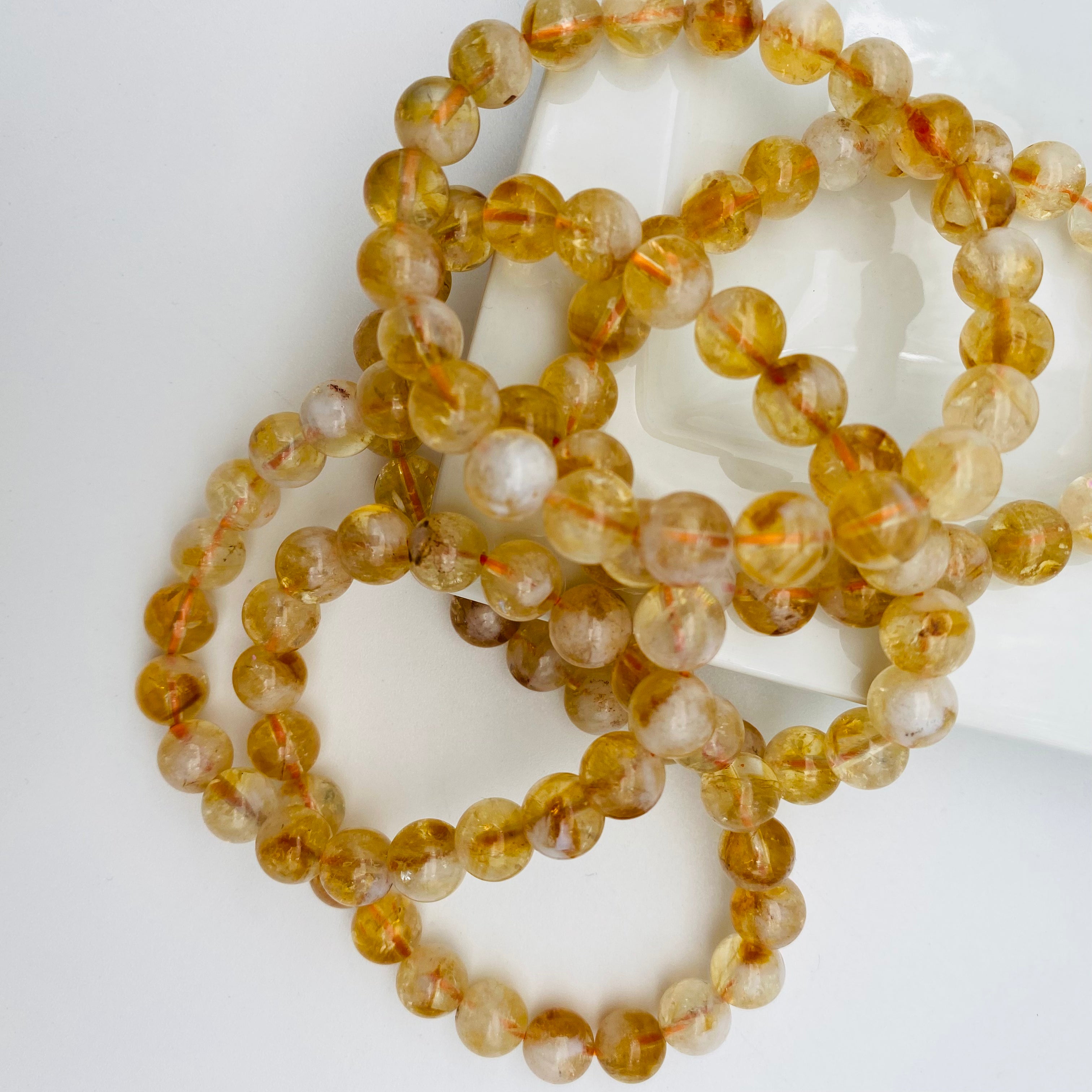 Citrine, Heated | Gemstone Bracelet