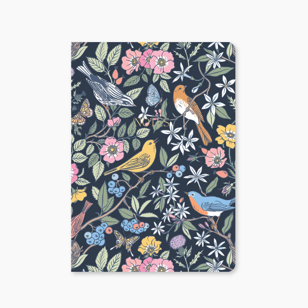 Songbirds | Soft-Cover Notebook | Lined