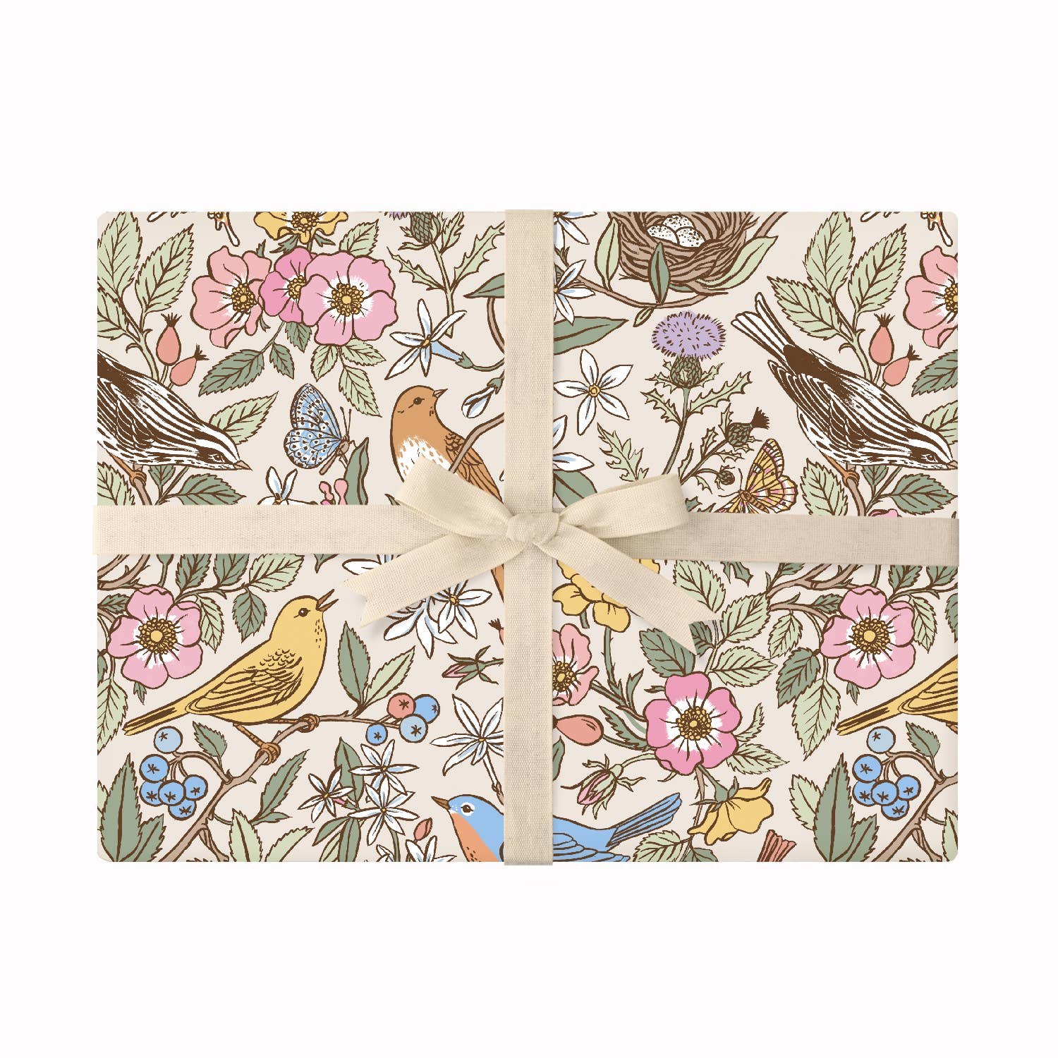 Songbirds | Double Sided Wrapping Paper