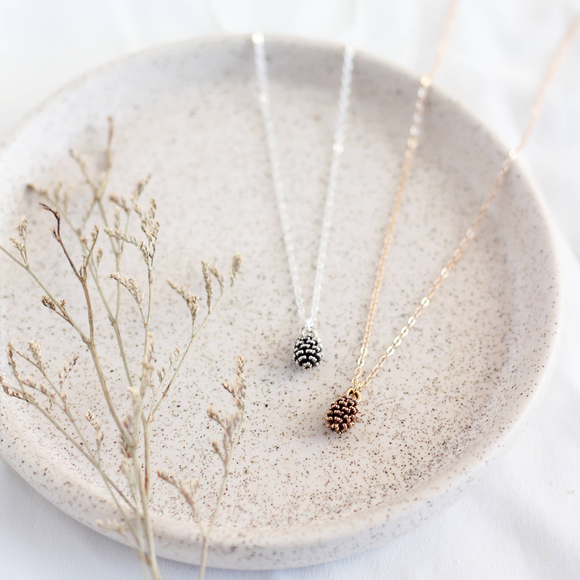 Pine Cone Necklace (Small)
