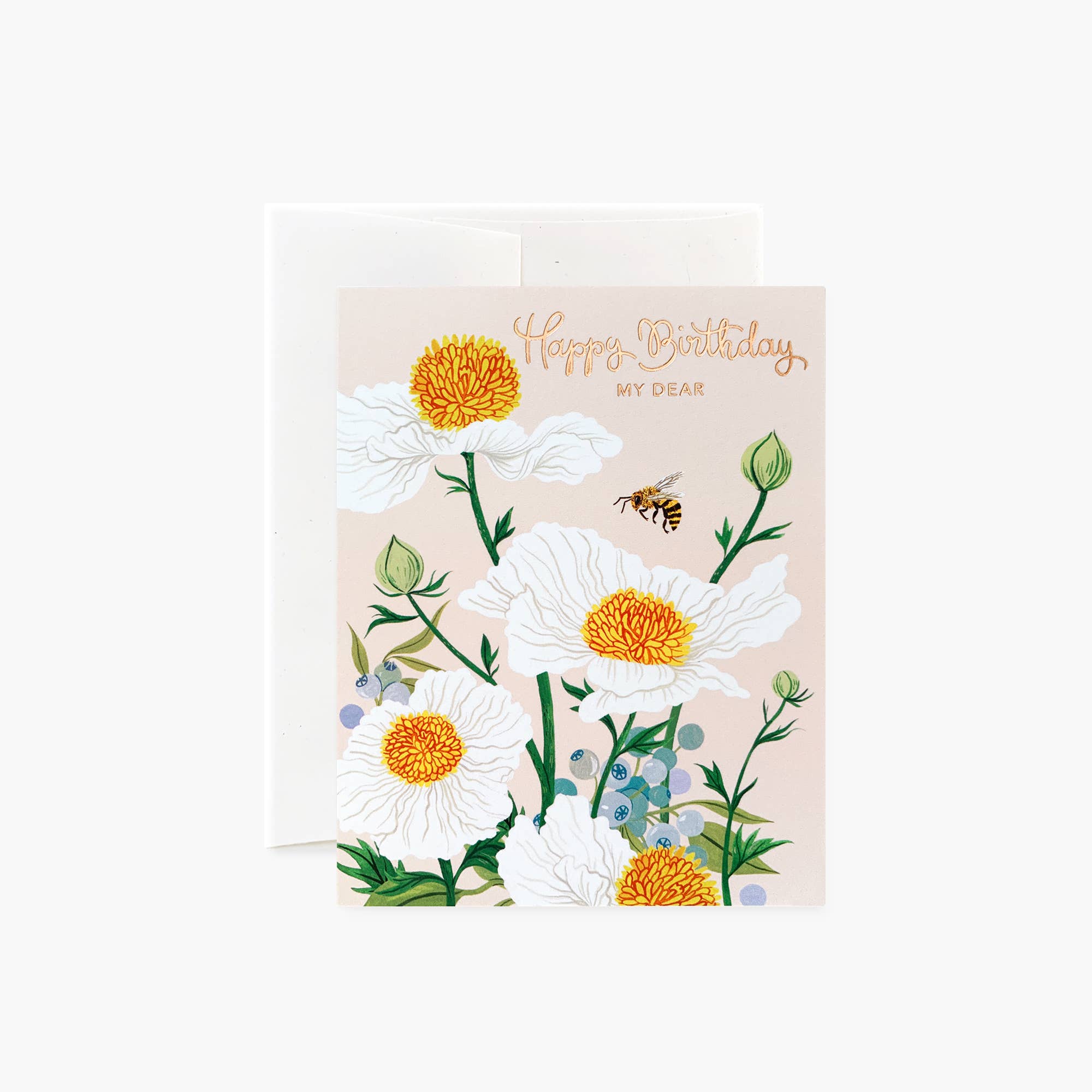 Matilija Poppies  | birthday card