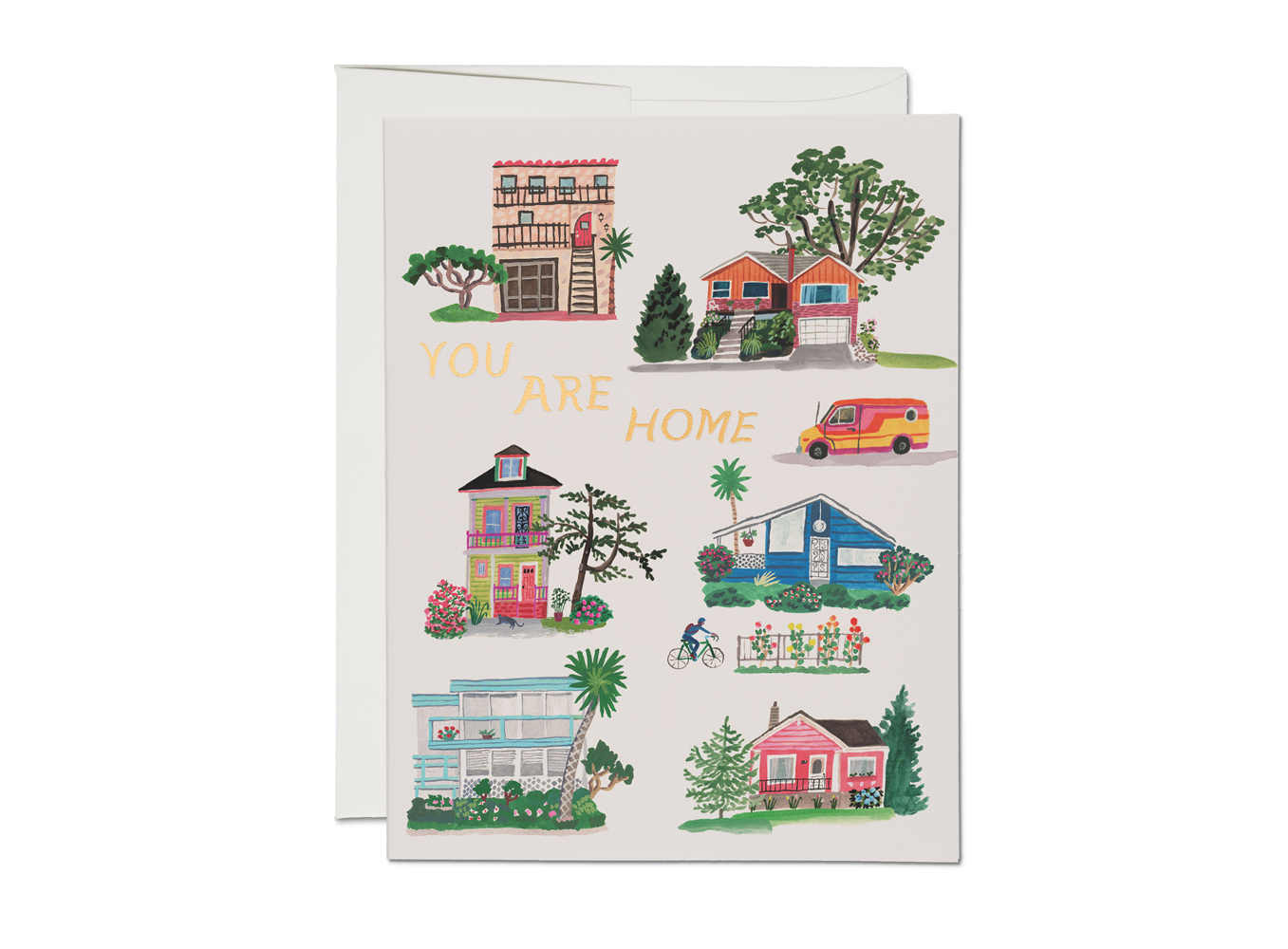 You Are Home | housewarming greeting card